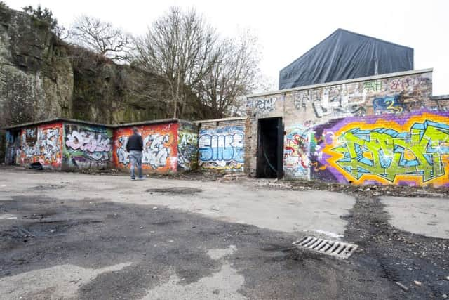 War time radar station and Nuclear bunker, Barnton Quarry. Picture: TSPL