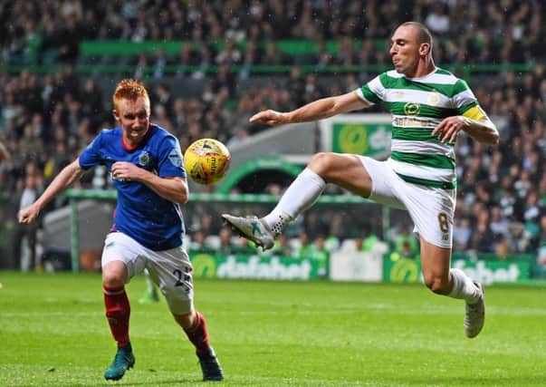 Celtic's captain played in Wednesday night's win over Linfield. Picture: SNS