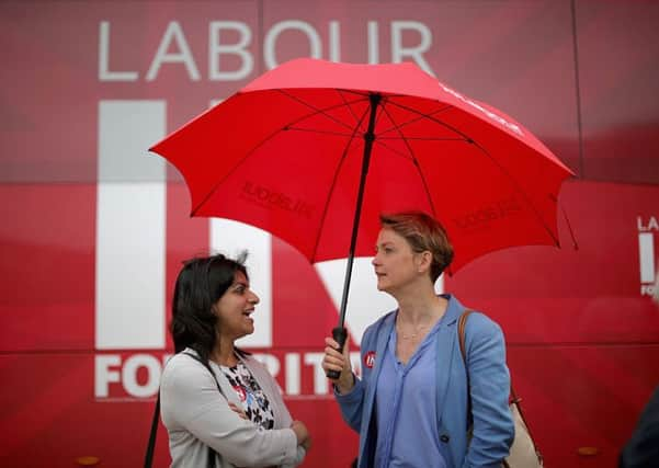 The profile of Shabana Mahmood MP (left) had a picture of Rushanara Al. Picture: Christopher Furlong/Getty Images