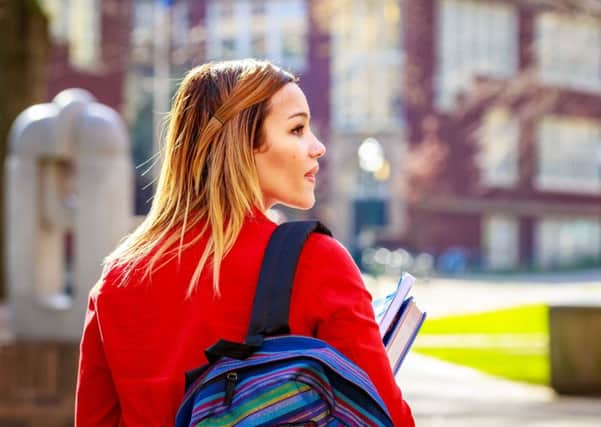 Ranking a list of concerns they had in their first year, 40 per cent of students said managing my money was a key worry. Picture: PA