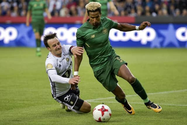 Celtic survived a nervy test to advance to the play-off round of Champions League qualifying. Picture: NTB scanpix via AP