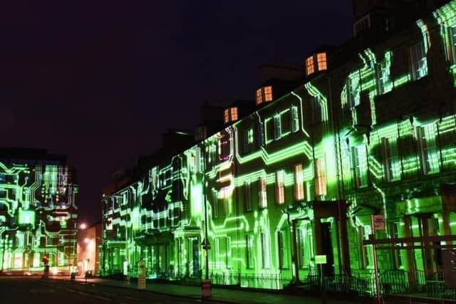 Three sides of St Andrew Square will be transformed for the Edinburgh International Festival's opening event.