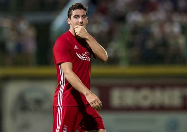 Kenny McLean missed a glorious chance following a heavy touch when one-on-one with the keeper. Picture: SNS