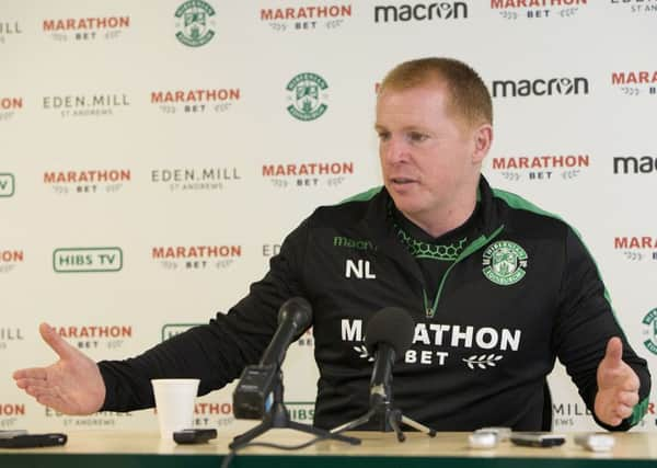 Hibs manager Neil Lennon. Picture: Bruce White/SNS