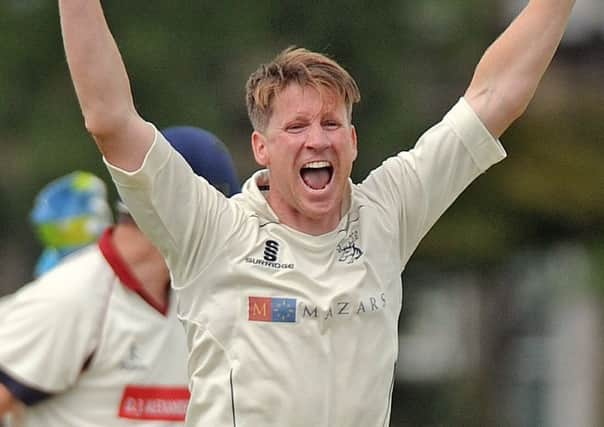 John Blain claimed three cheap wickets. Picture: Neil Hanna