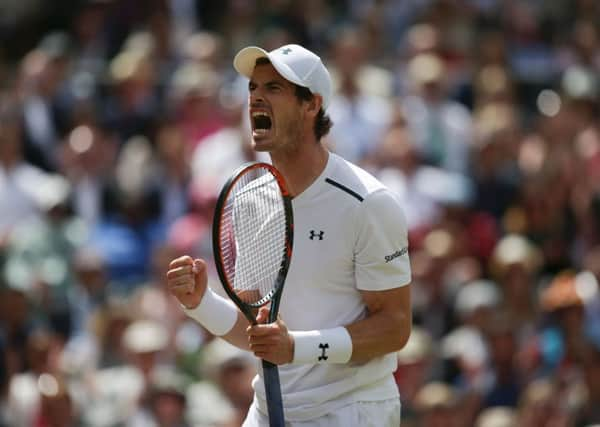 World No 1 Andy Murray will miss next week's ATP Masters Series event in Cincinnati with a nagging hip injury. Picture: Daniel Leal-Olivas/AFP/Getty Images