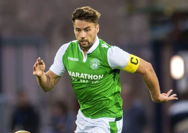 Hibs defender Darren McGregor hailed his sides performance against a team full of internationals. Picture: SNS.