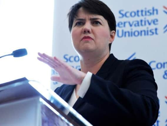 Ruth Davidson won't tolerate a repeat