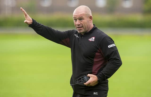 Edinburgh head coach Richard Cockerill. Picture: SNS