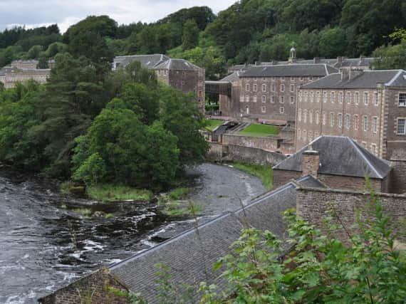 The gorgeous town of New Lanark