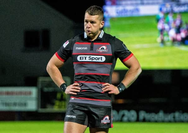 Edinburgh wing Jason Harries wants to restore pride against Scarlets. Picture: SNS