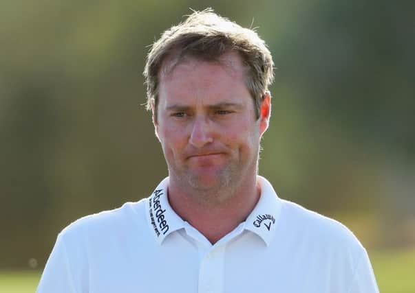 Marc Warren sits one off the lead after a bogey-free effort. Picture: Getty Images