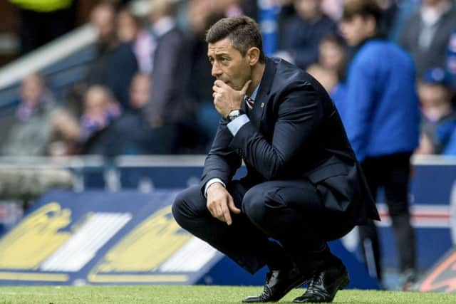 Rangers manager Pedro Caixinha. Picture: SNS