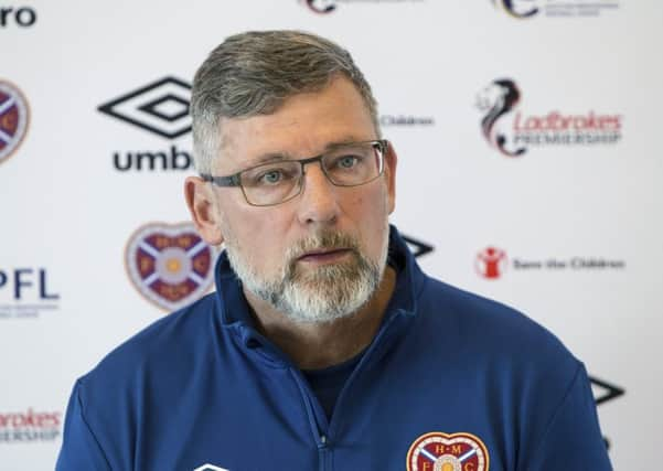 Hearts manager Craig Levein. Picture: SNS