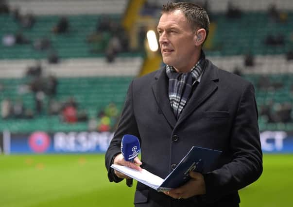 BT Sport pundit Chris Sutton urged Pedro Caixinha to 'sack the rat' at Rangers. Picture: SNS Group