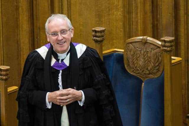 Former moderator of the Church of Scotland Albert Bogle. Photograph: Ian Georgeson