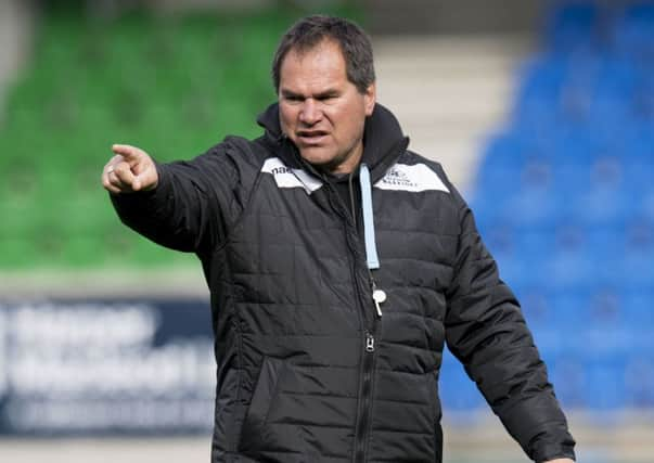 Glasgow Warriors head coach Dave Rennie. Picture: Ross Parker/SNS/SRU