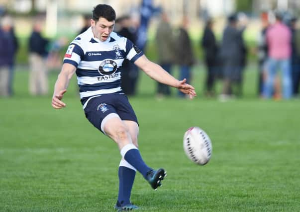 Ross Jones opened the scoring for Heriot's with a penalty. Picture: Ross Parker/SNS