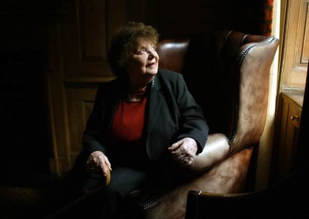 Muriel Spark in 2004 PIC: Graham Jepson