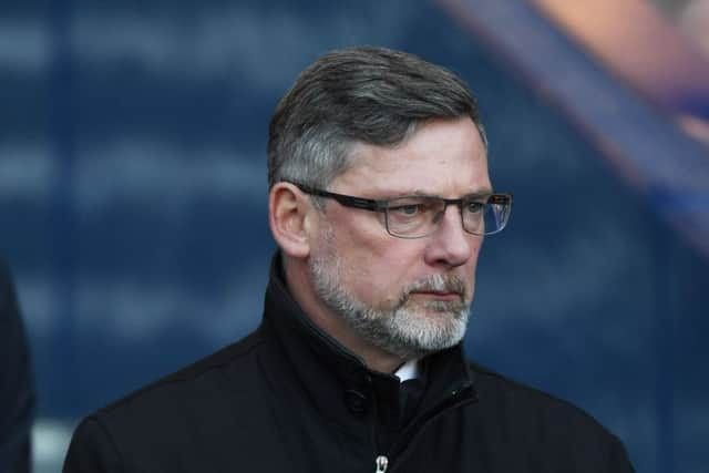 Hearts manager Craig Levein has criticised Michael Stewart. Picture: Craig Foy/SNS