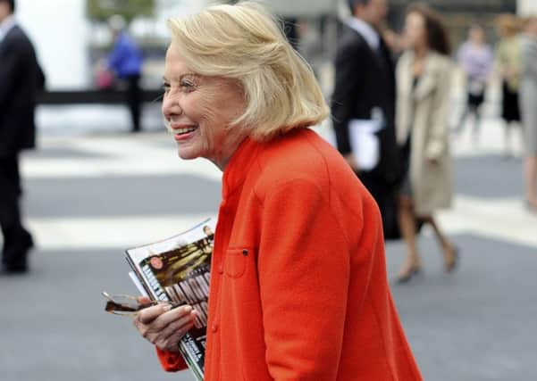 Gossip columnist Liz Smith. Picture: AP