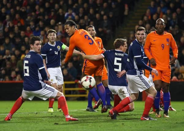 The Dutch press were not particularly enamoured with their team's performance. Picture: PA