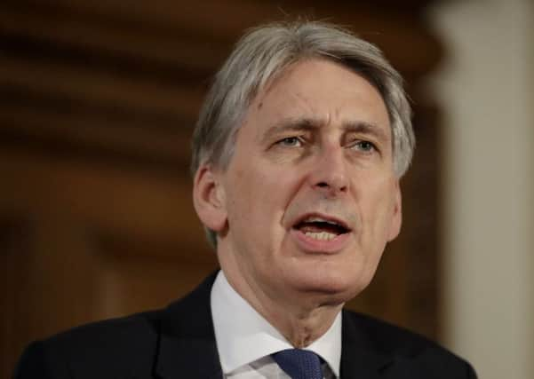 Chancellor Philip Hammond is struggling to balance the books. Picture: Matt Dunham/PA