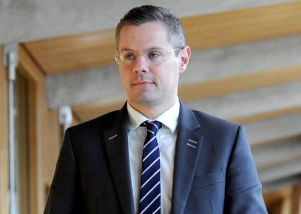 Finance Secretary Derek Mackay