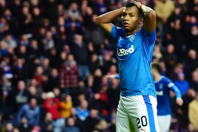 Graeme Murty has kept faith with striker Alfredo Morelos. Picture: SNS Group