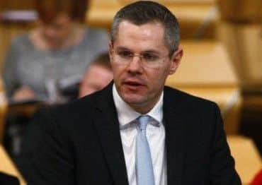 Finance Secreatry Derek Mackay