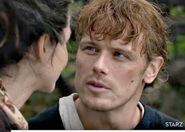 Jamie Fraser (Sam Heughan) in the teaser for Season 4. PIC: YouTube/Starz.