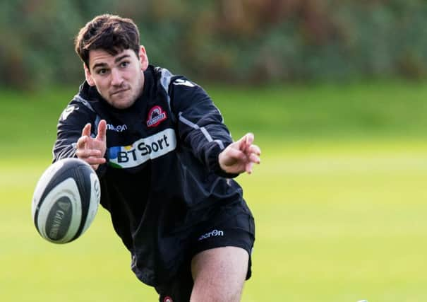 Edinburgh scrum-half Sam Hidalgo-Clyne during a training session. Picture: Ross Parker/SNS/SRU