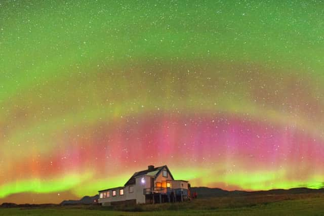 : These amazing pictures of the northern lights were taken by astrophotographer Juan Carlos Casado in Greenland, Iceland and Finland. Picture: SWNS/Juan Carlos Casado