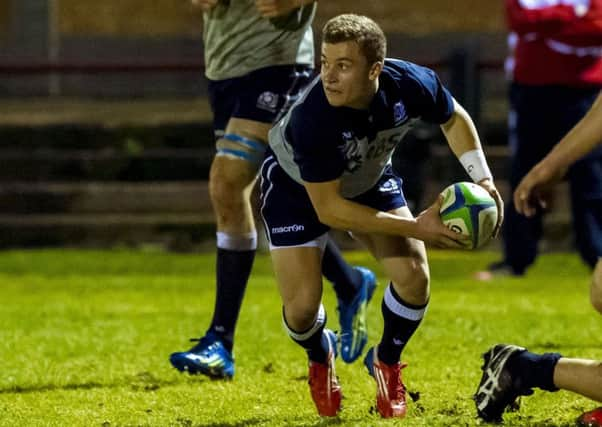 Ben Vellacott has played for Scotland U20 but is now on England's radar. Picture: Sammy Turner/SNS/SRU