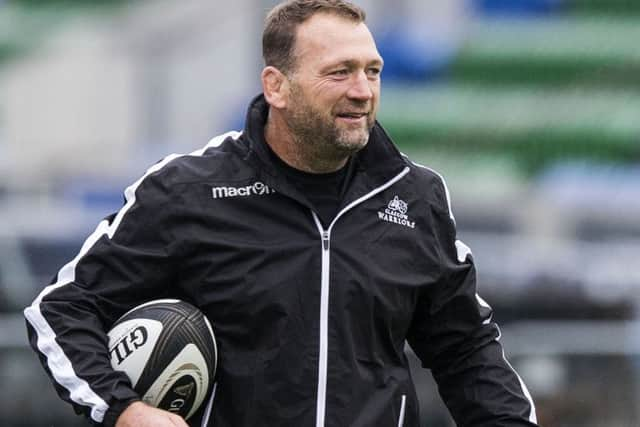 Glasgow Warriors coach Jonathan Humphreys. Picture: SNS