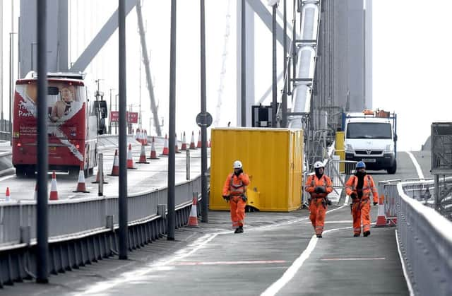 Forth Road Bridge. Picture: Lisa Ferguson