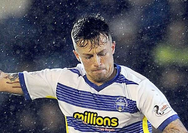 Morton striker Gary Oliver. Picture: Michael Gillen