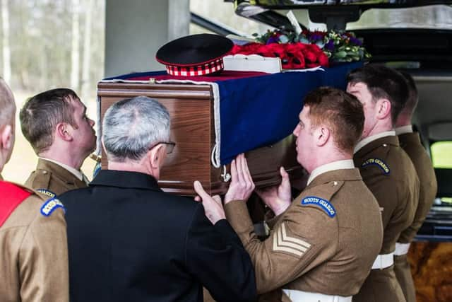 A plea was launched for people to attend the funeral today of a Scots World War Two veteran. Picture: John Devlin