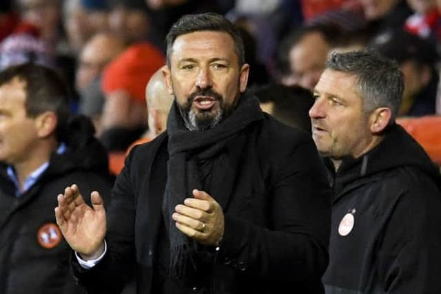 Derek McInnes believes that his Aberdeen side can learn from last seasons four visits to Hampden. Picture: SNS