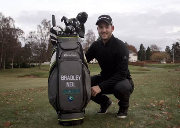 Bradley Neil won his European Tour card at Al Mouj Golf, venue for this week's NBO Oman Open