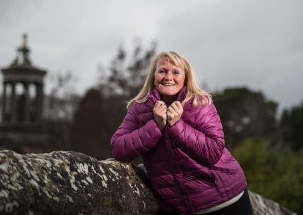 Rhona Howie wraps up in Brig o Doon, Ayrshire, 16 years on from her crowning moment. Picture: John Devlin