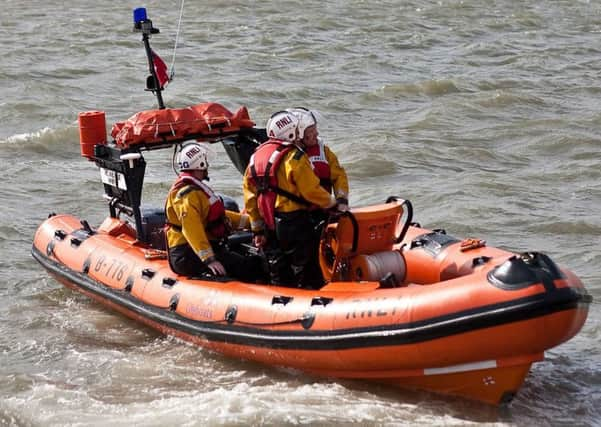 The lifeboats (like the one pictured)  helped rescue the stricken cargo ship. Picture: Garry Knight\Wikimedia