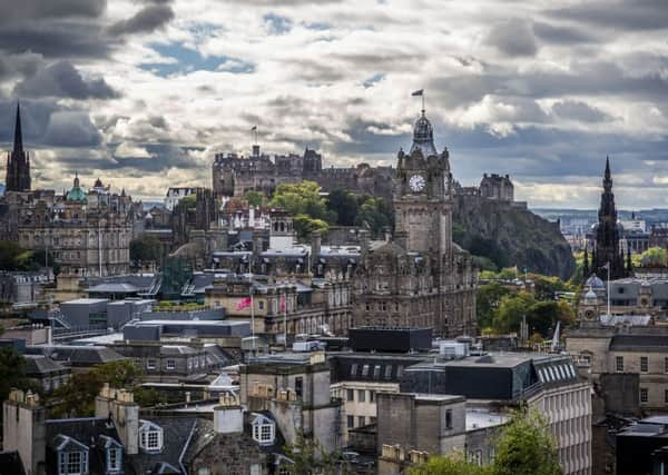 Sputnik UK has been operating out of the Exchange Tower in Edinburghs West End for two years.
Pic: Steven Scott Taylor / J P License