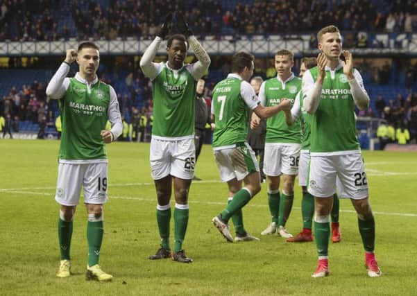 Jamie Maclaren, left, and Florian Kamberi, right, have formed an instant rapport. Picture: SNS