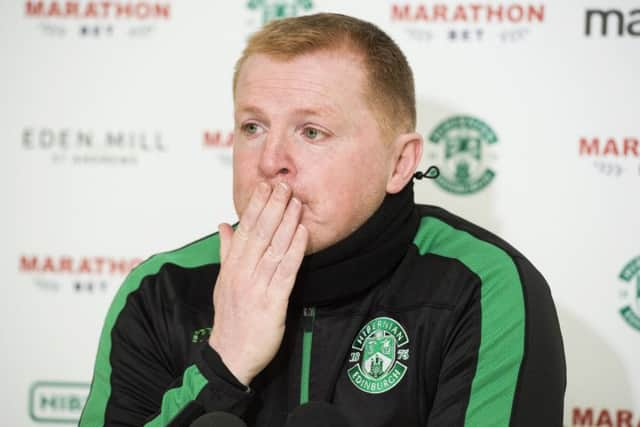 Hibernian manager Neil Lennon. Picture: Paul Devlin/SNS