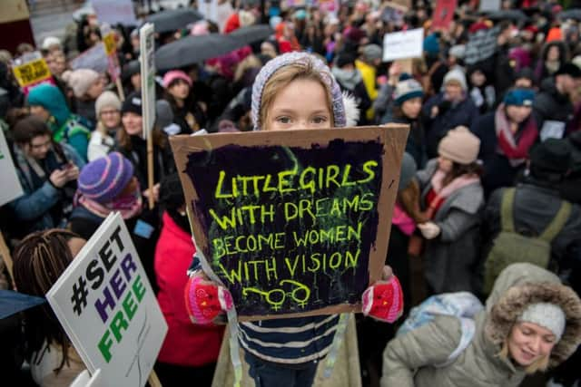 A Times Up rally in London. Picture: Chris J Ratcliffe/Getty