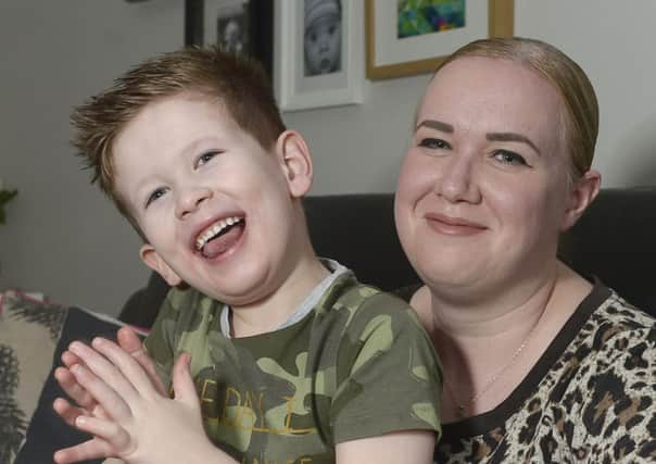 Laura Rutherford says there is a lack of suitable toilet facilities for her son, Brody. Photograph: Neil Hanna