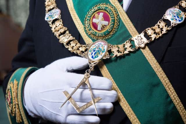 Masonic regalia. Photograph: Graham Hunter