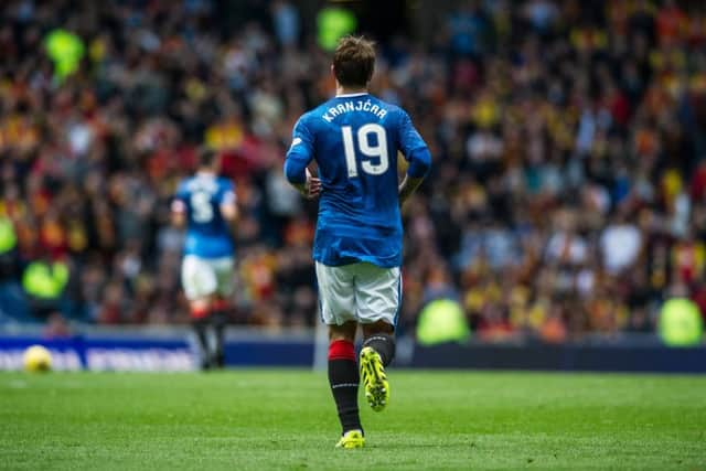 Niko Kranjcar has left Rangers. Picture: John Devlin