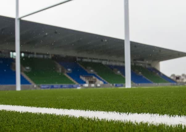 50 per cent of Scottish pro teams have an artificial surface, with Glasgow Warriors using the one at Scotstoun. Picture: Gary Hutchison/SNS